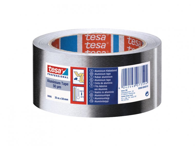 tesa® 50565 PV0  hliníková páska bez lineru 50µm | hanak-trade.cz